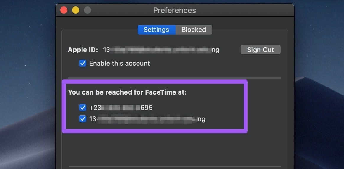 Fix facetime calls not coming through mac 07