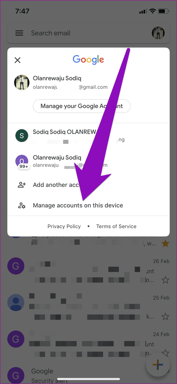 Fix gmail not receiving emails on iphone 07