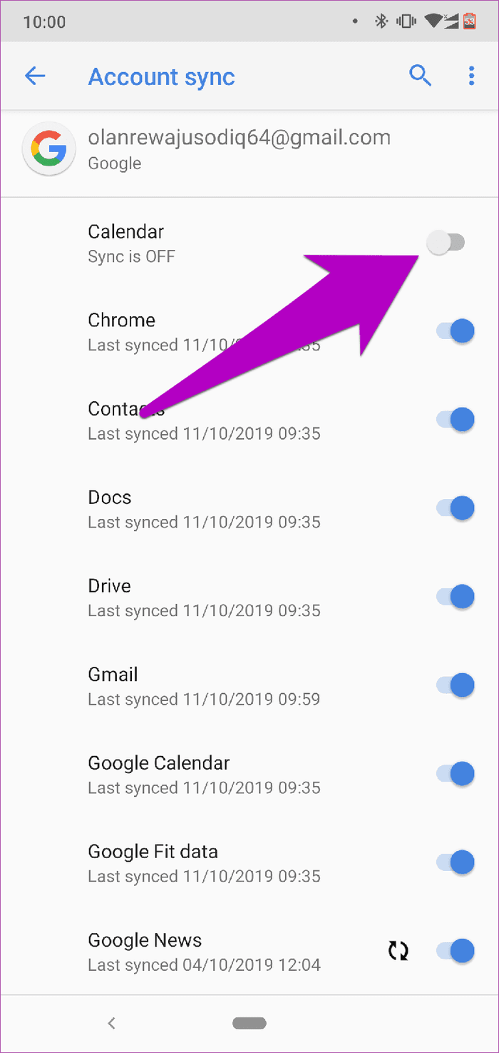 Fix Google Calendar Sync Error Android 06