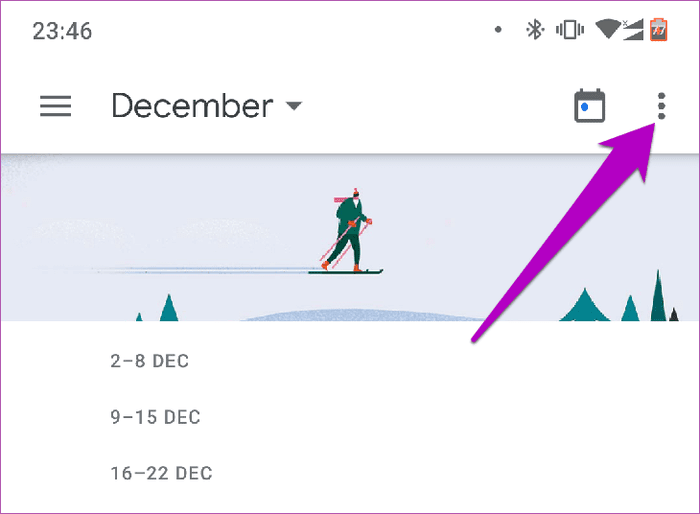 Fix Google Calendar Sync Error Android