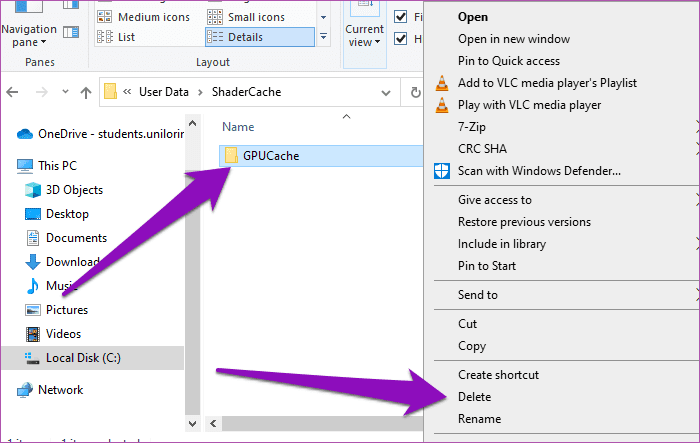Fix google chrome black screen issues windows 10 21