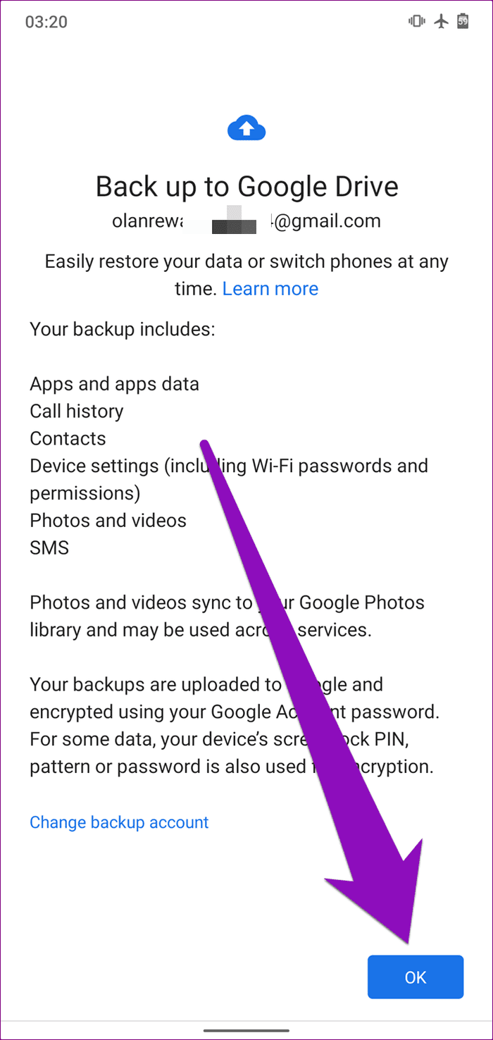 Fix google photos stuck getting ready to backup 11