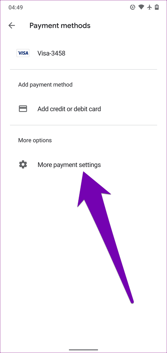 Fix google play transaction could not be completed error 06