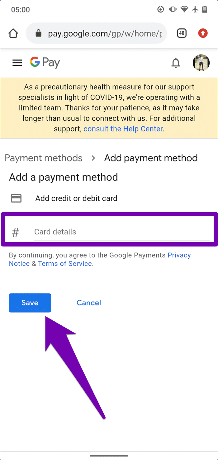 Fix google play transaction could not be completed error 11