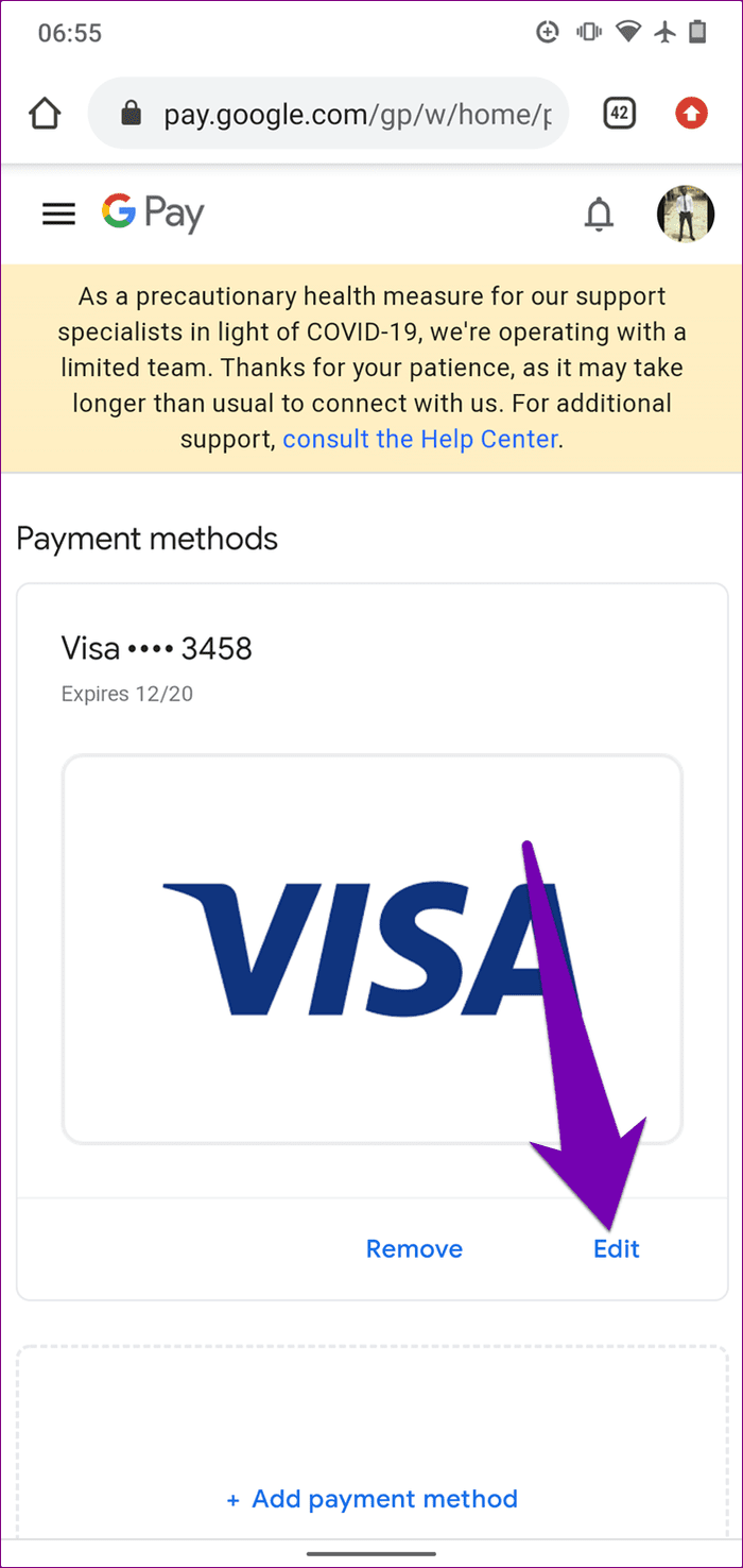 Fix google play transaction could not be completed error 21