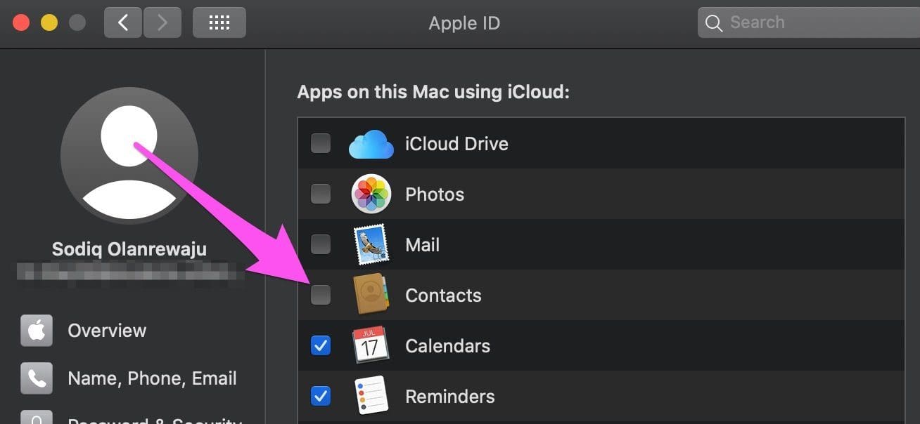 Fix imessage notifications not showing contact name 04