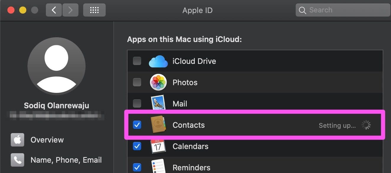 Fix imessage notifications not showing contact name 05