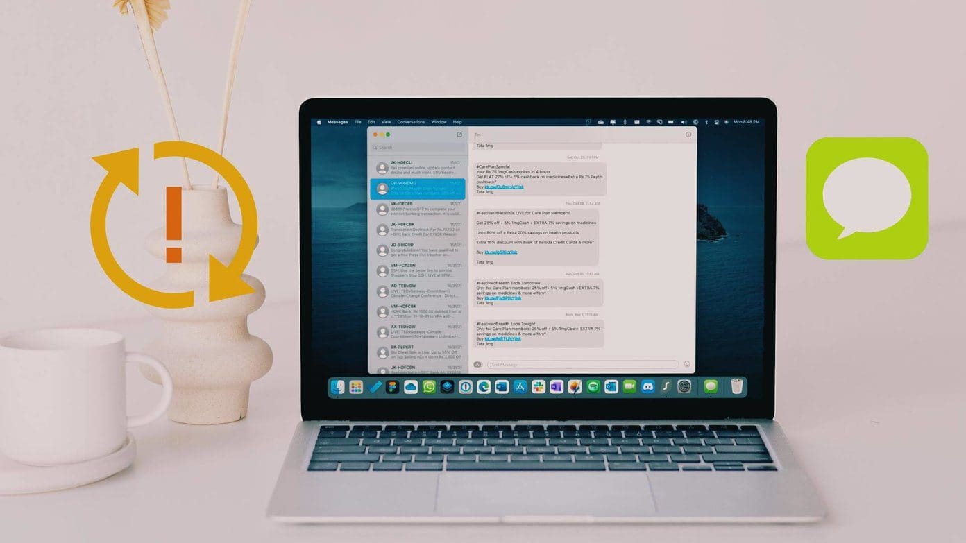 Fix imessage sync on i Phone and Mac
