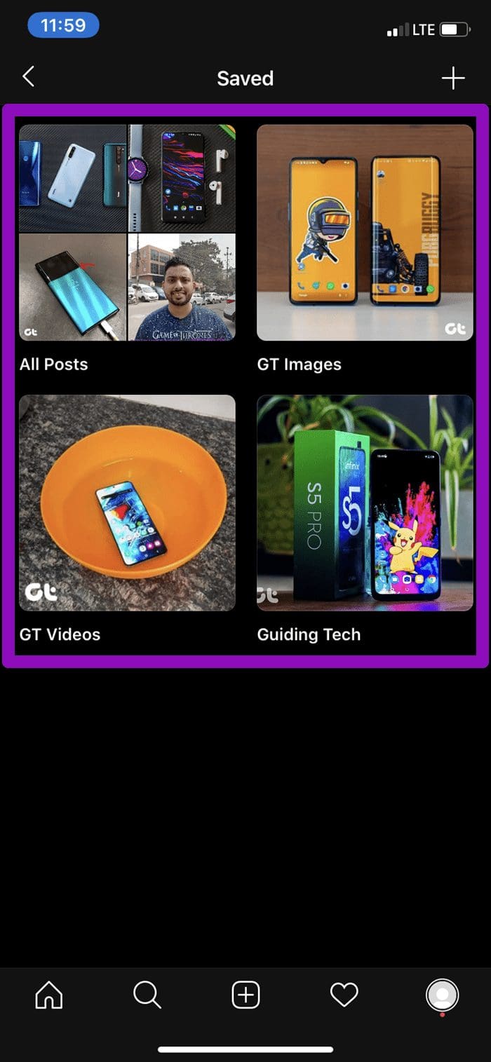 Fix instagram save to collection not working 10