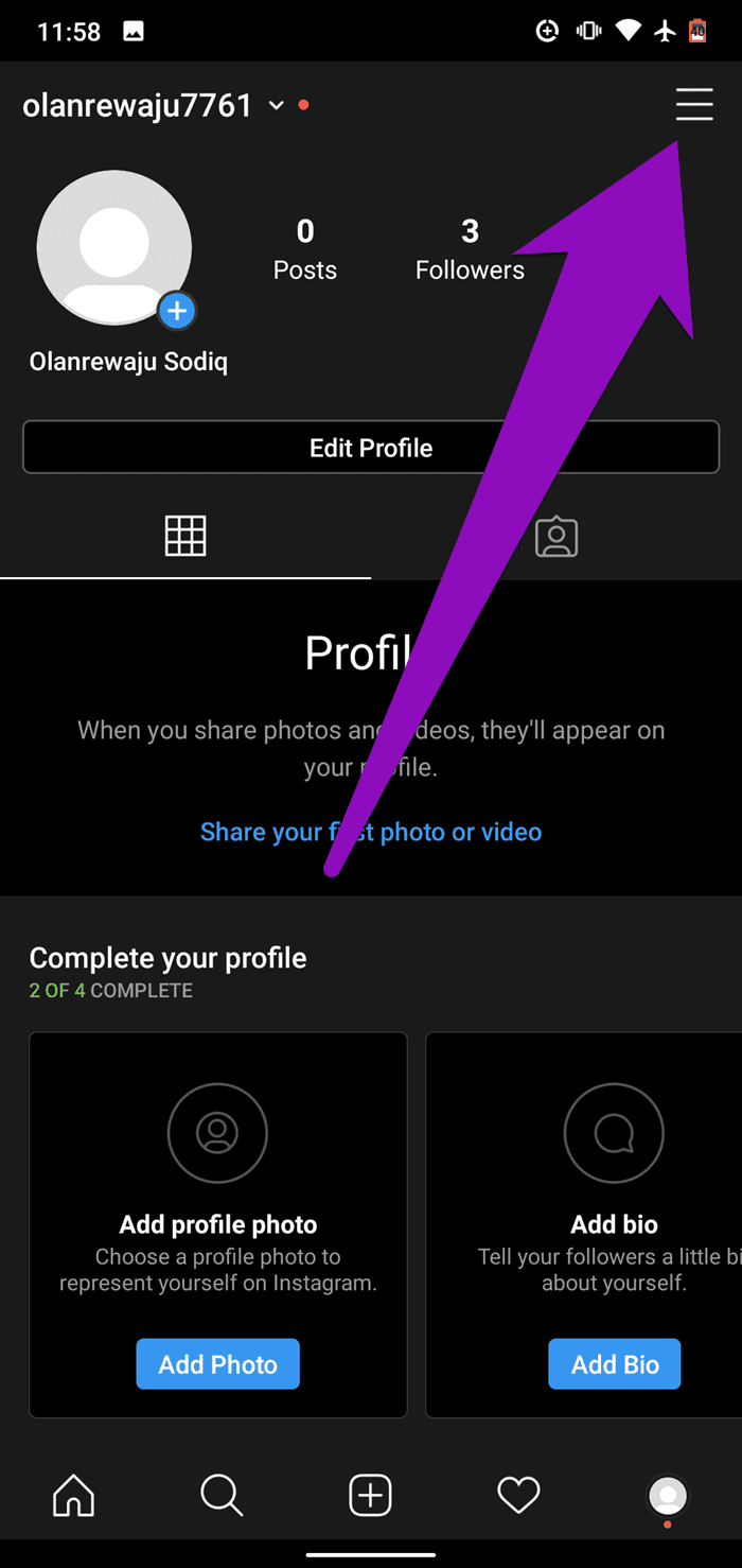 Fix instagram save to collection not working 5