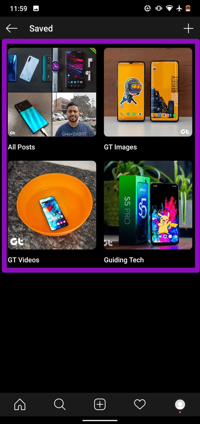 Fix instagram save to collection not working 9