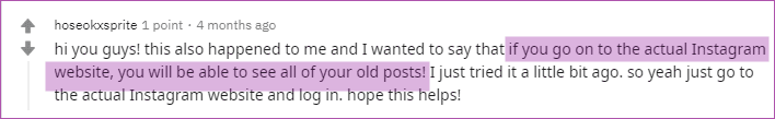 Fix instagram save to collection not working