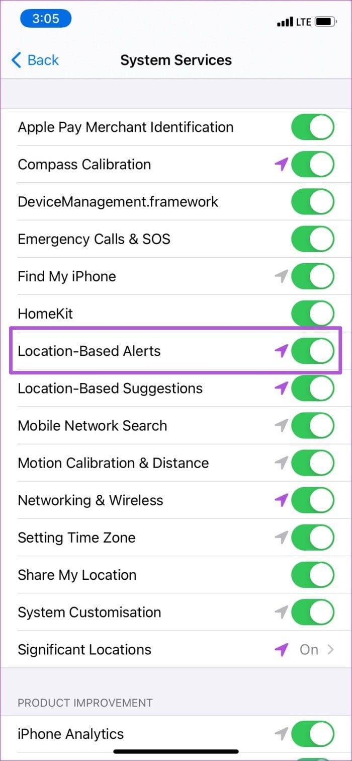 Fix location based reminders not working iphone 04