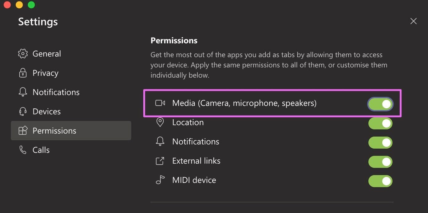 Fix microsoft teams microphone not working mac 04