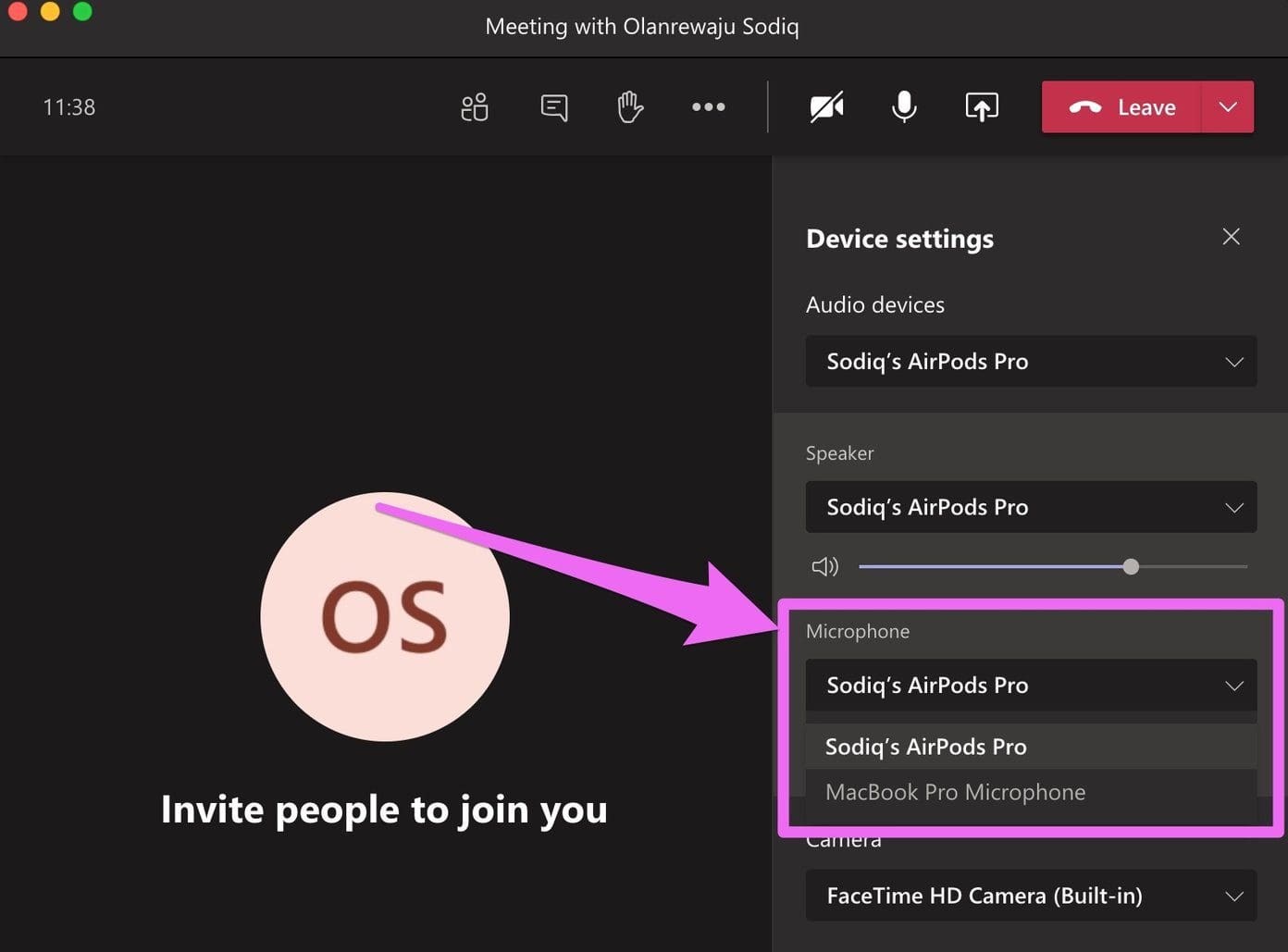 Fix microsoft teams microphone not working mac 14