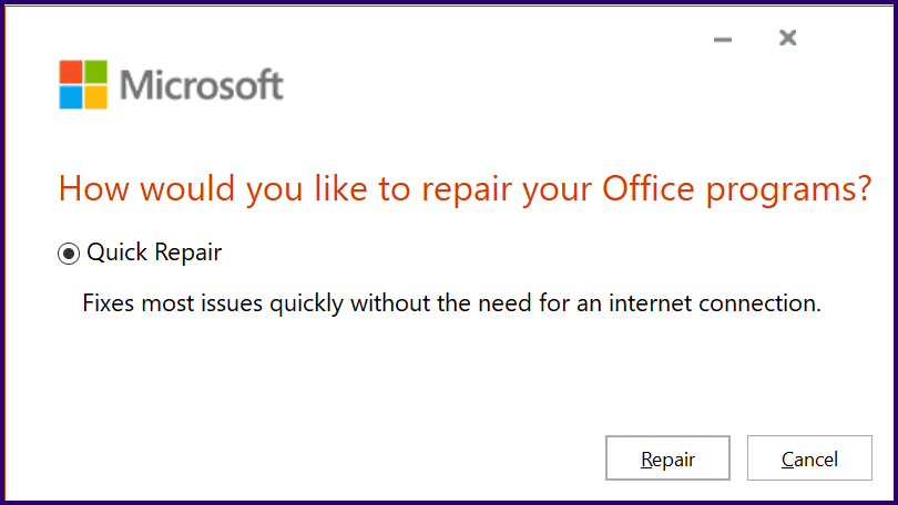 Fix microsoft word crashing on windows10 step 15