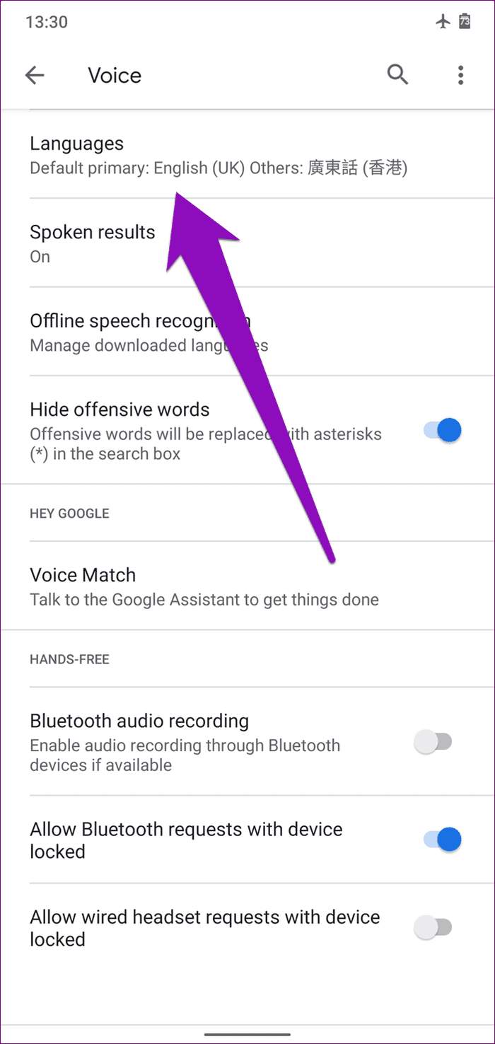 Fix ok google command not working android 07