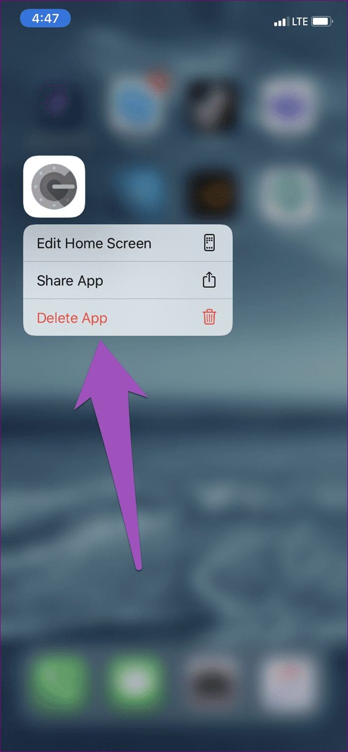 Fix this app is no longer shared with you error on iphone 09