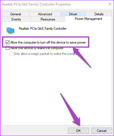Fix windows 10 ethernet keeps disconnecting 08
