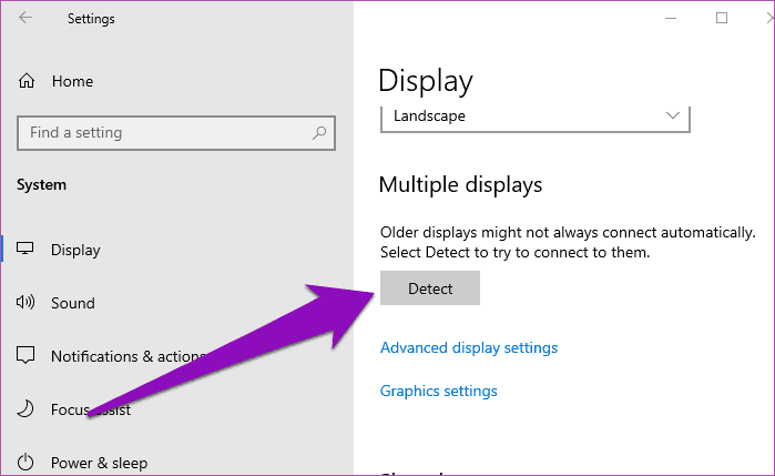 Fix windows 10 not detecting hdmi tv monitor 11