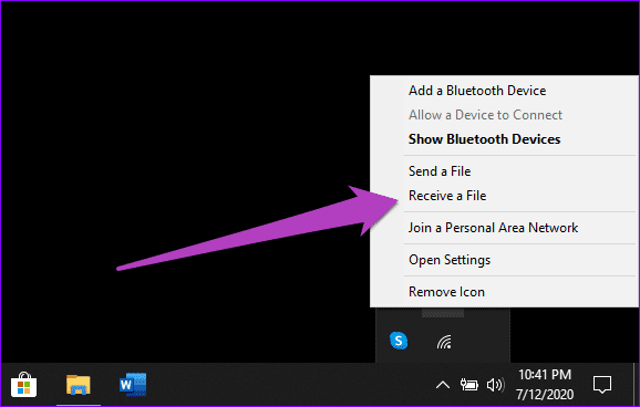 Fix windows 10 not receiving files via bluetooth 12