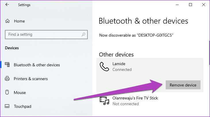 Fix windows 10 not receiving files via bluetooth