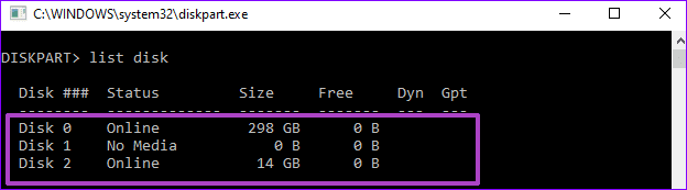 Fix windows was unable to complete the format 14