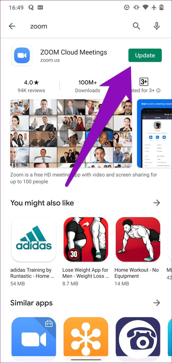 Fix zoom audio sound not working android 12