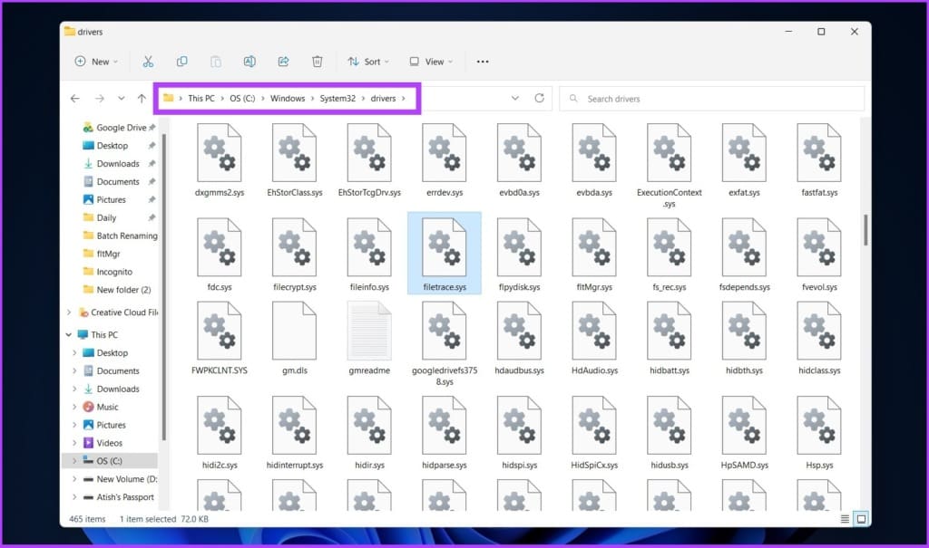 Open file location and check if the program is in C