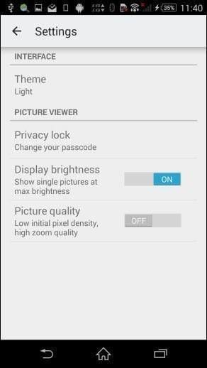 Focus For Android 9
