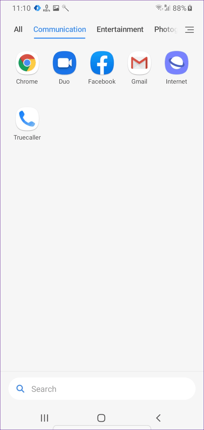 Folders In App Drawer 10