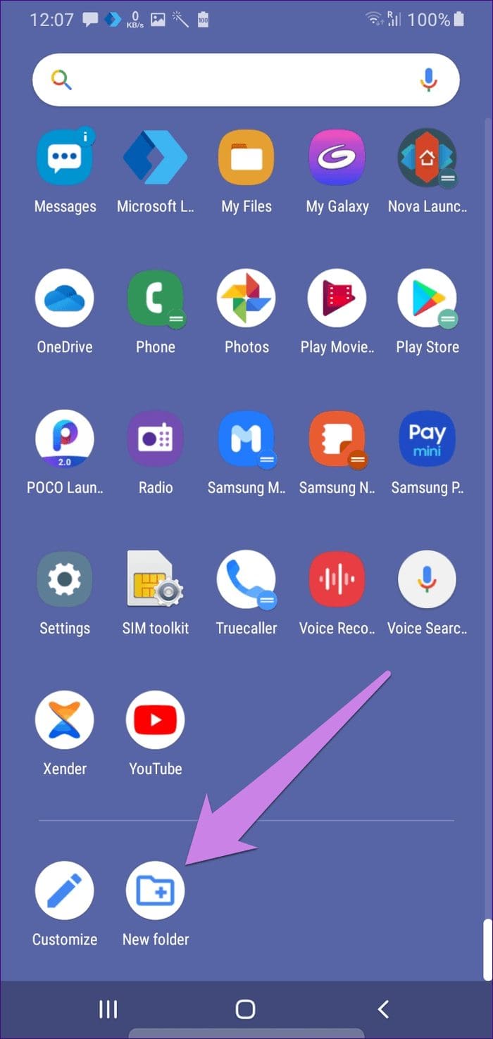 Folders In App Drawer 23