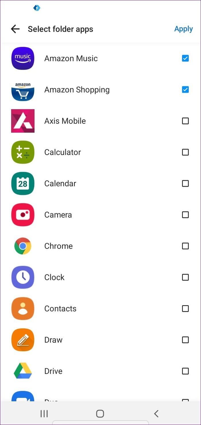 Folders In App Drawer 5