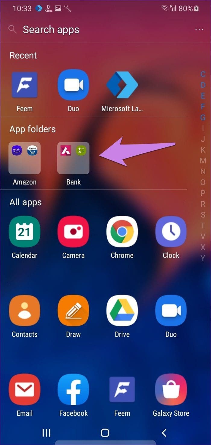 Folders In App Drawer 8