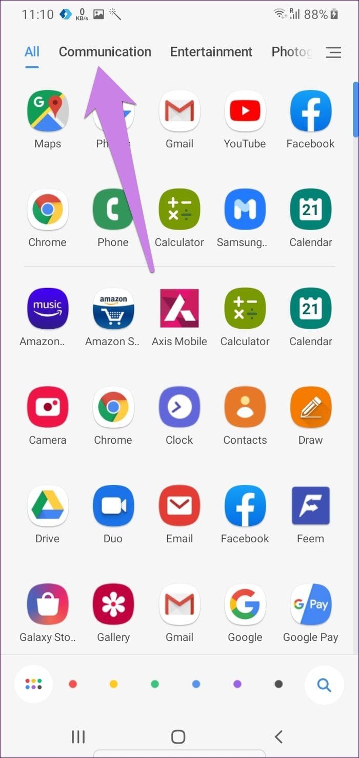 Folders In App Drawer 9