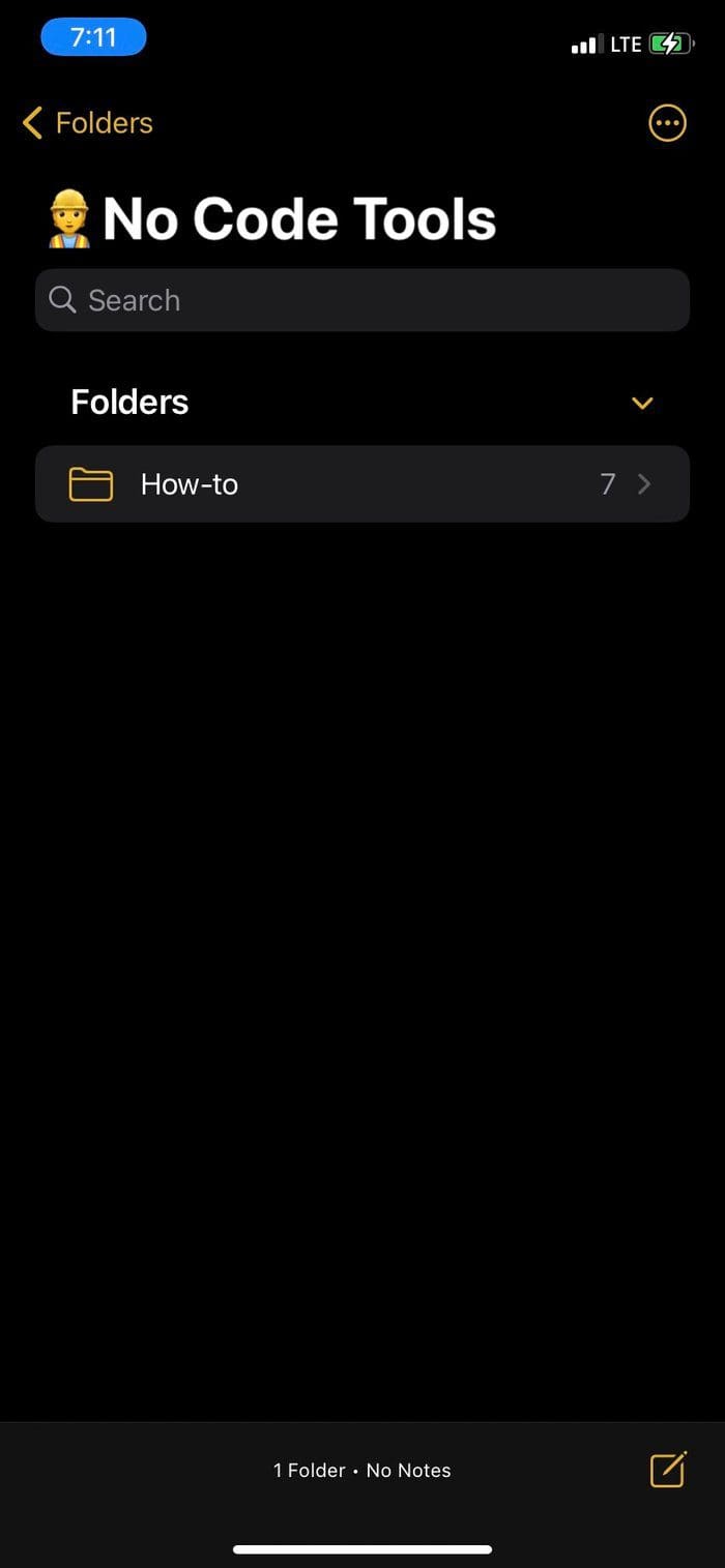 Folders in folder