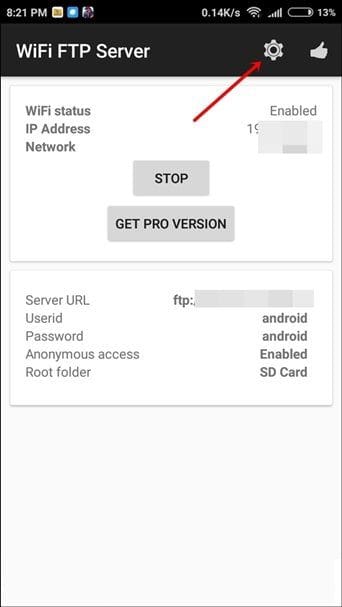 Ftp On Android 7A