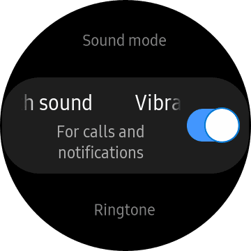 Galaxy watch vibration not working 2