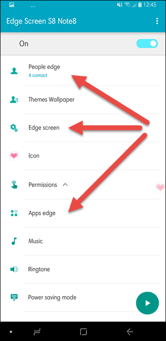 Get Edge Shortcuts On Samsung Galaxy A8 15