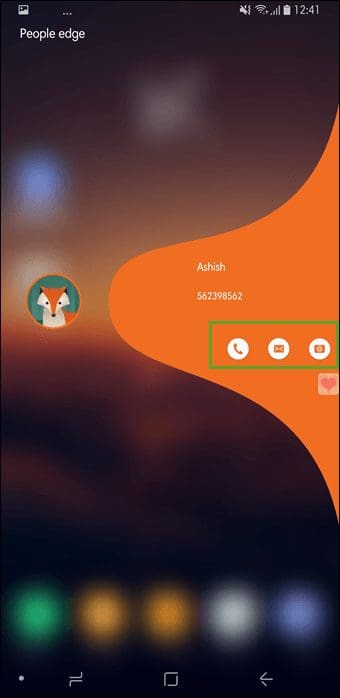 Get Edge Shortcuts On Samsung Galaxy A8 19