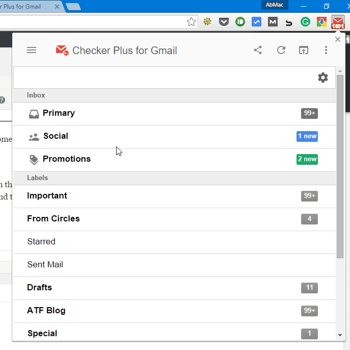Gmail Design