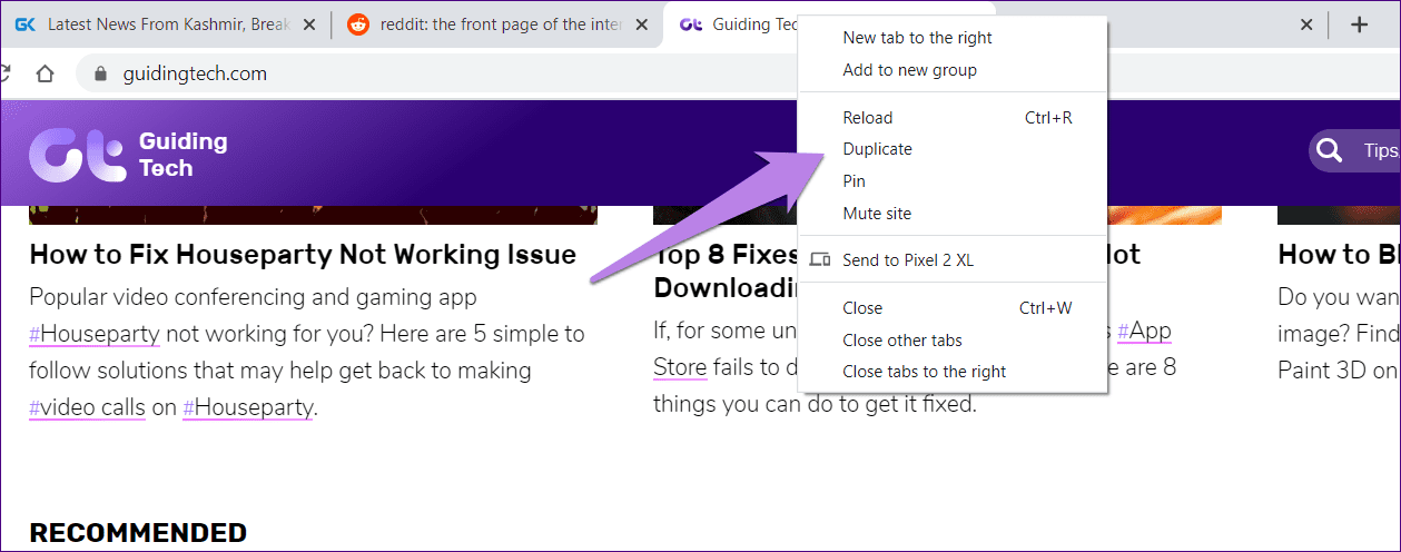 Google chrome tab tips tricks 10