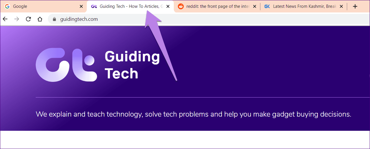 Google chrome tab tips tricks 1