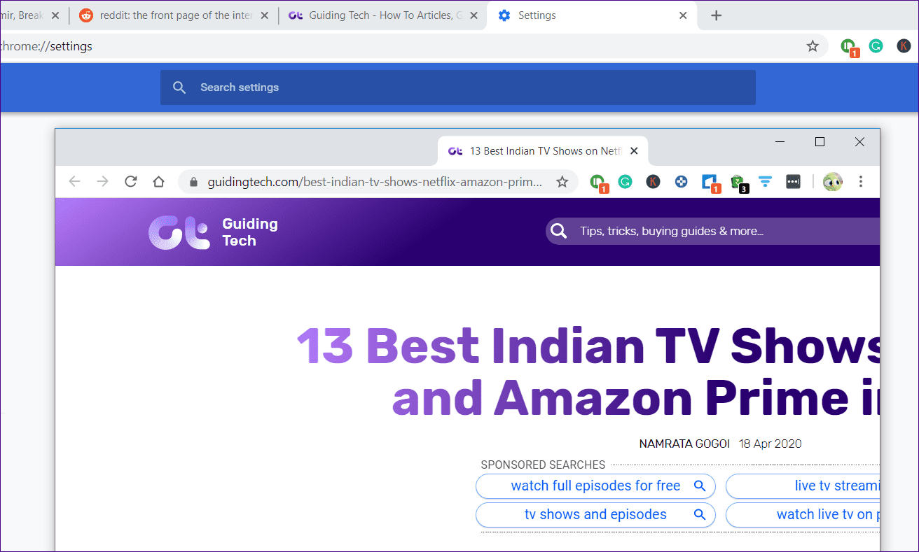 Google chrome tab tips tricks 6