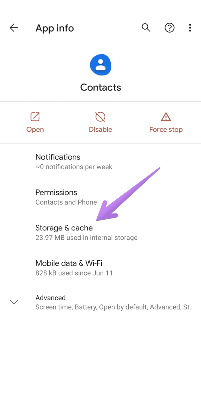 Google contacts not syncing android 10