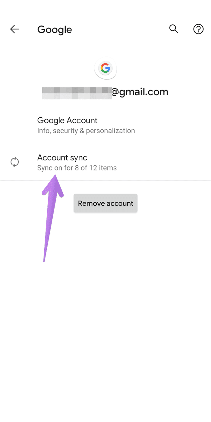 Google contacts not syncing android 3