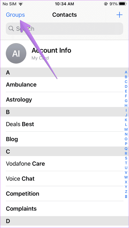 Google contacts not syncing to iphone 3