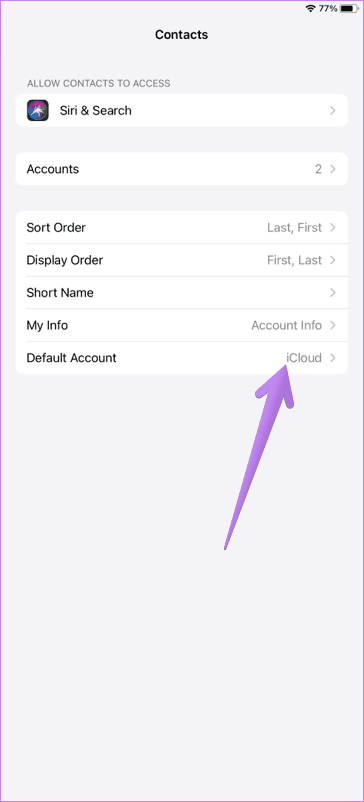 Google contacts not syncing to iphone 8