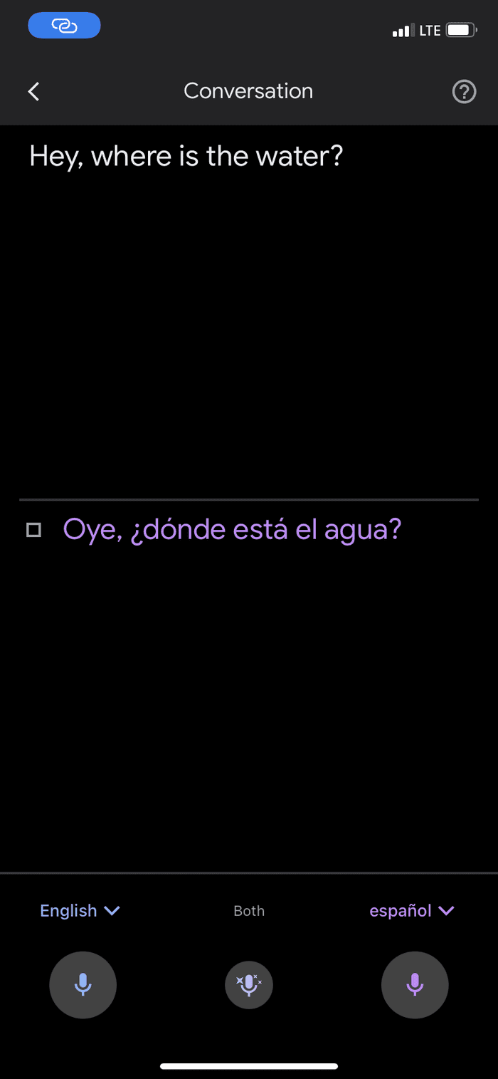 Google conversation