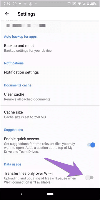 Google drive not syncing on android 4